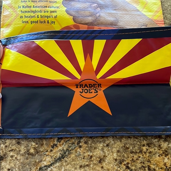 ♻️🛒Trader Joe's Arizona Reusable Tote Bag 😎☀️🌵🍊 - Picture 4 of 6